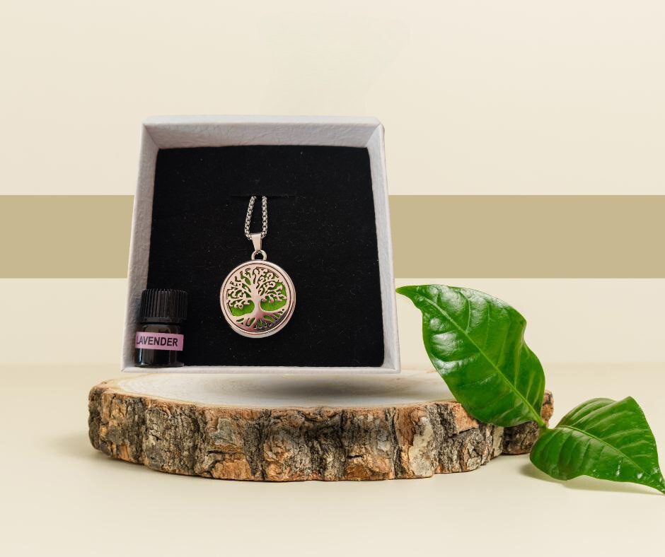 Stainless Steel Aromatherapy Necklace